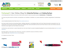 Tablet Screenshot of farben-billiger.de